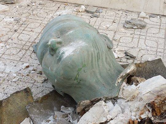 بيان اثر الاعتداء الجبان الذي استهدف النصب التذكاري للعلامة الشيخ الطاهر الحداد