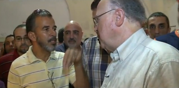 مصطفى بن جعفر في زيارة للسوق المركزية بتونس